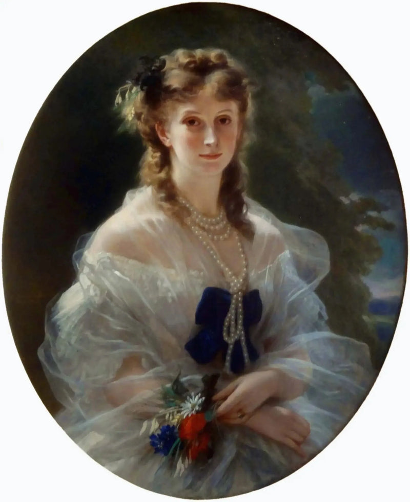Księżniczka Zofia Troubetskoï, księżna Morny - Franz Xaver Winterhalter