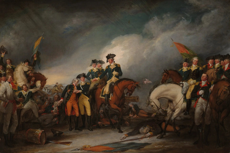 Zdobycie Hessois w Trenton, 26 grudnia 1776 - John Trumbull