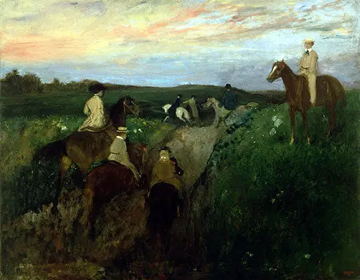 Przejażdżka konna - Edgar Degas