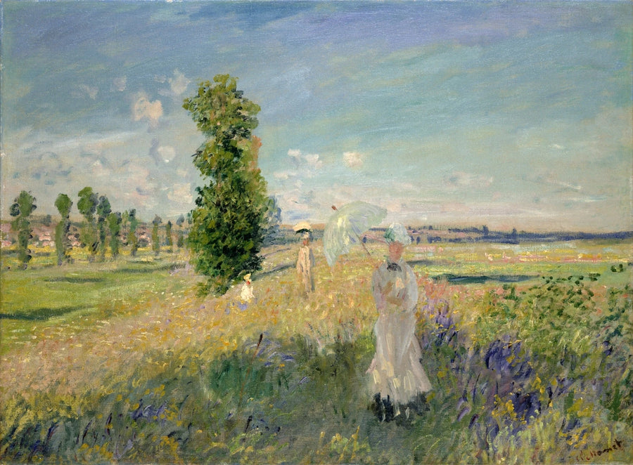 Spacer po Argenteuil W379 - Claude Monet