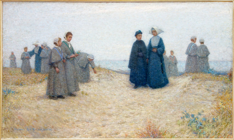 Spacer sierot, Berck - Henri Le Sidaner