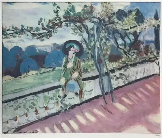 Reproduction du tableau « La promenade - Henri Matisse » par Alpha Reproduction en peinture à l’huile