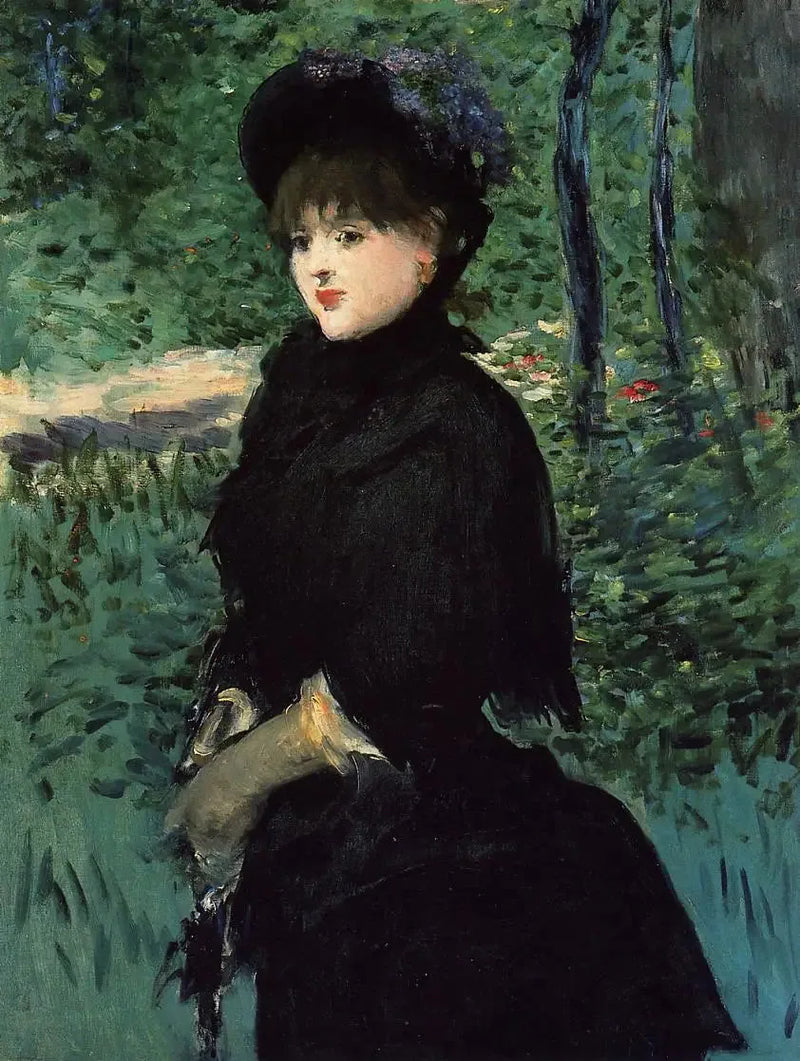 Spacer (Pani Gamby) - Édouard Manet