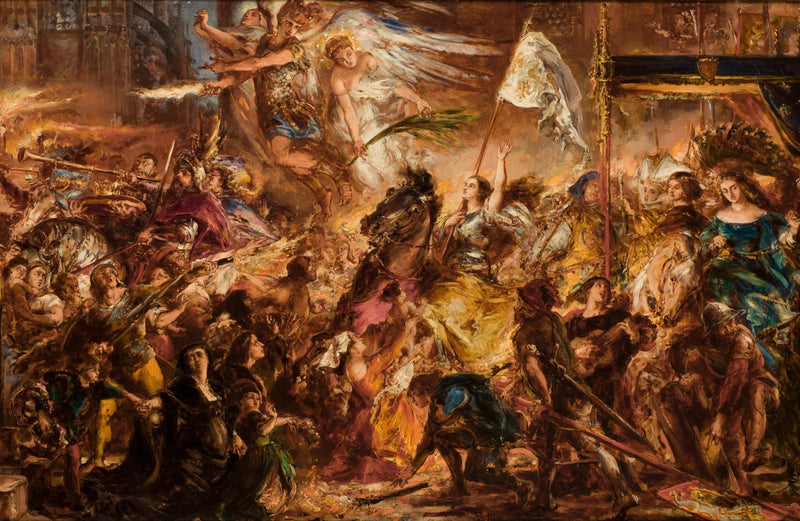 Panna Orleańska - Jan Matejko