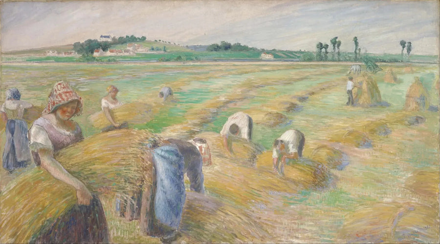 Żniwa - Camille Pissarro
