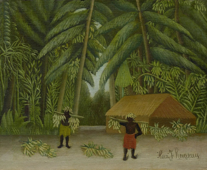 Zbiór bananów - Henri Rousseau