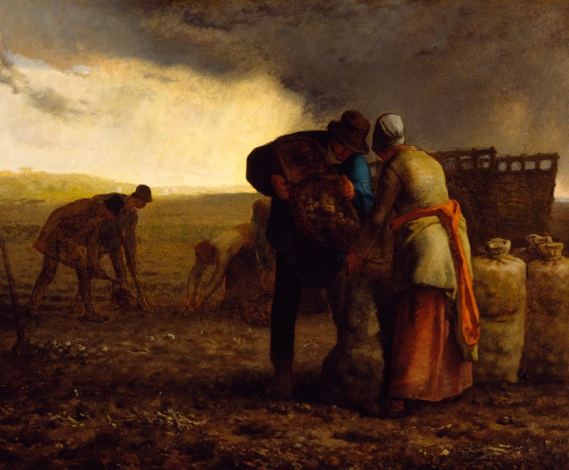 Zbiór ziemniaków - Jean-François Millet