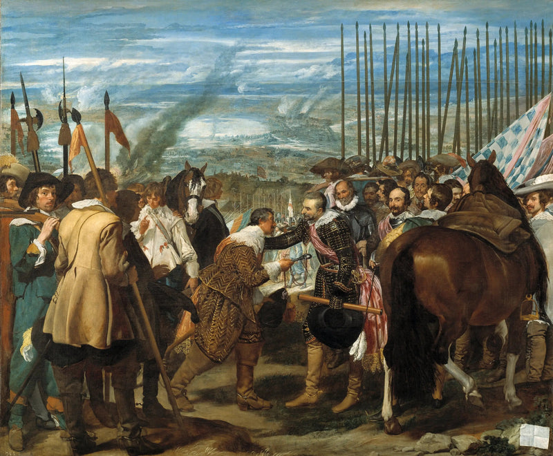 Poddanie się Bréda - Diego Velázquez