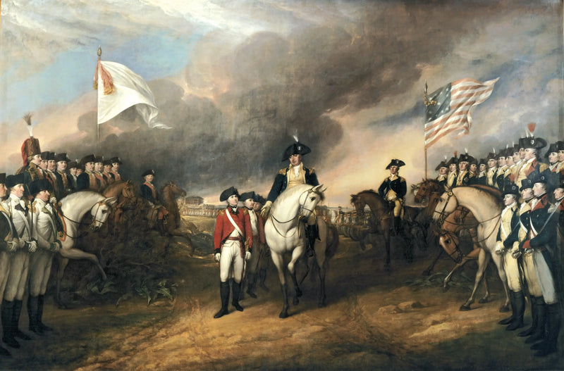 Poddanie się lorda Cornwallisa - John Trumbull