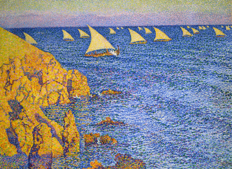 La Régate - Theo van Rysselberghe