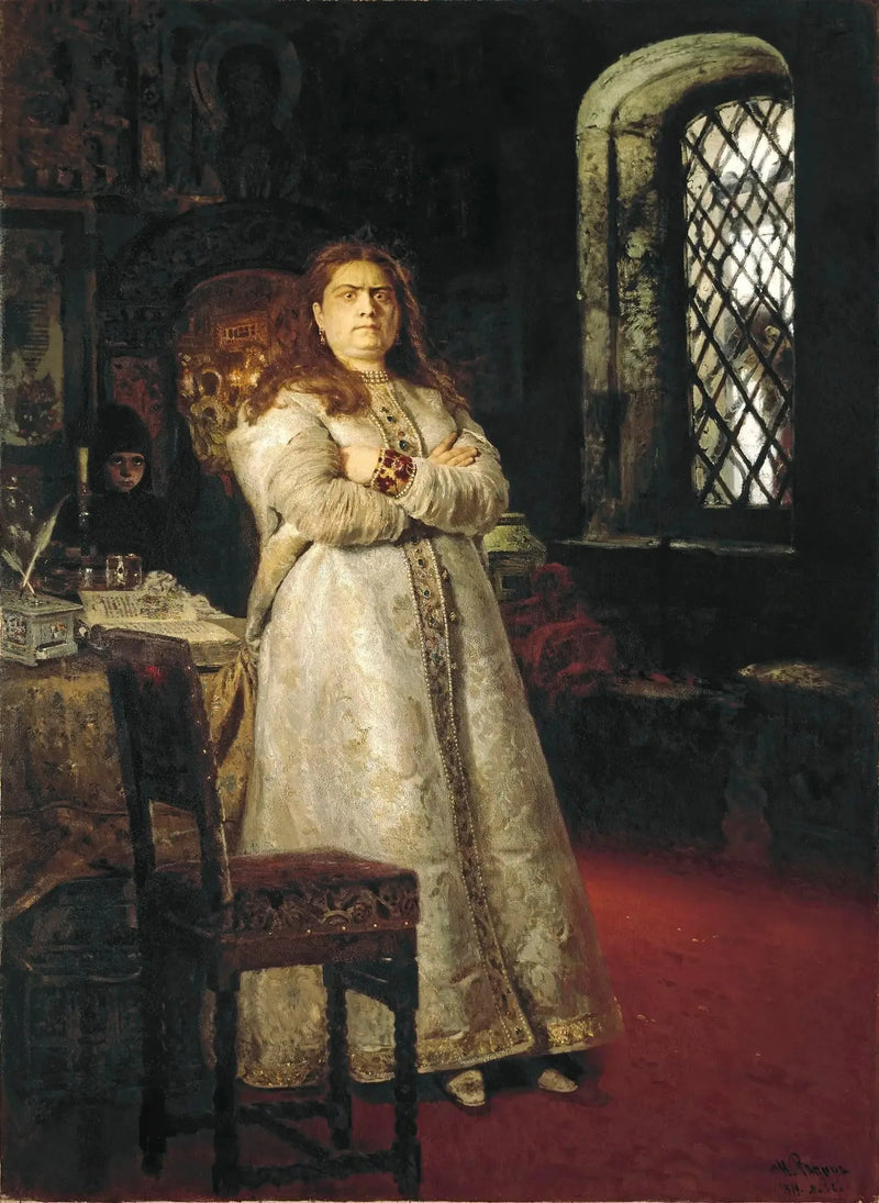 Regentka Zofia - Ilya Repin