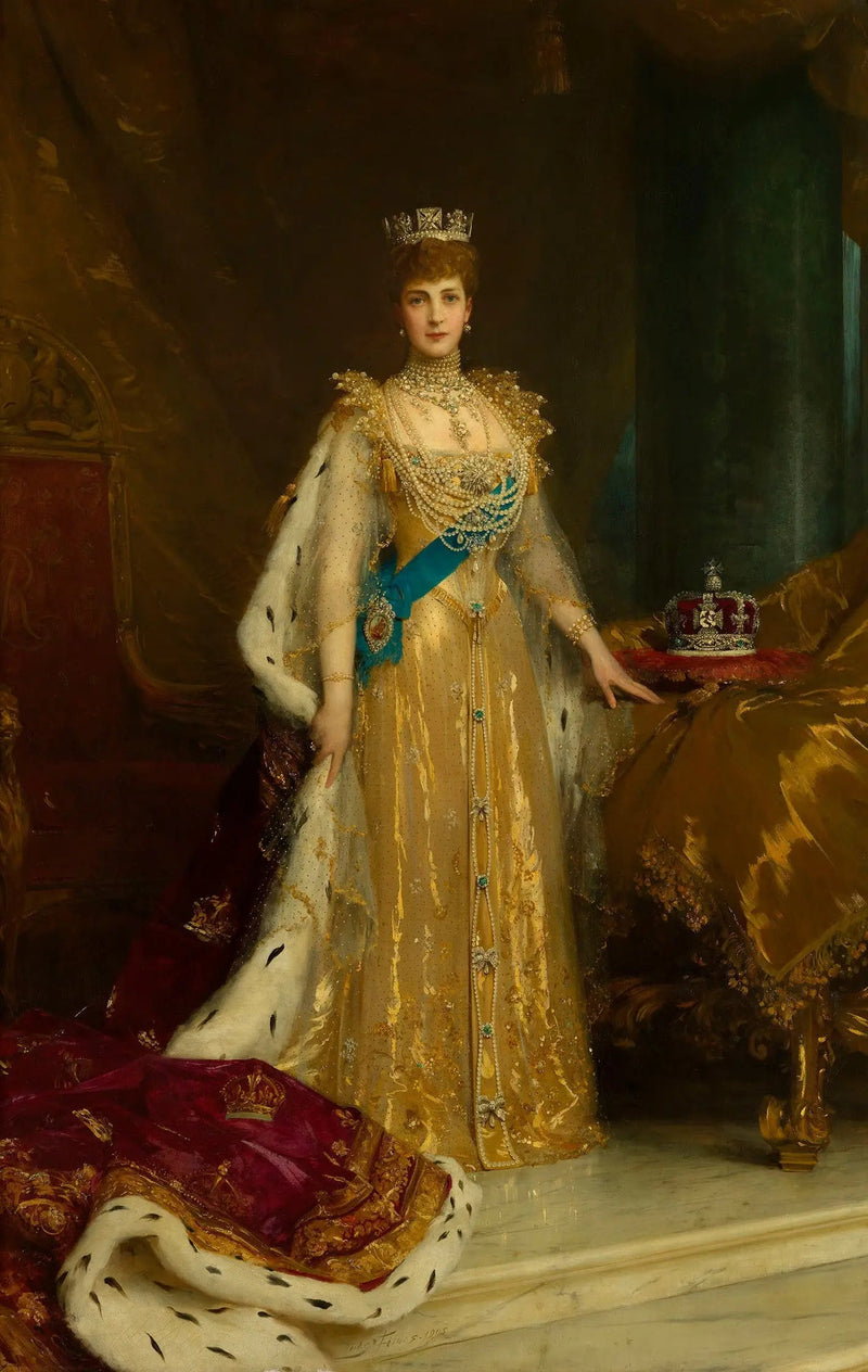 Królowa Aleksandra (1844-1925) - Luke Fildes