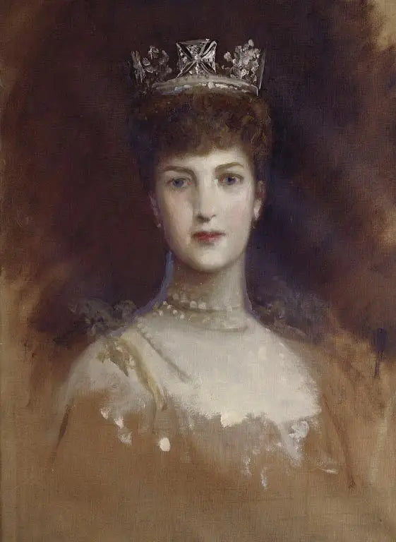 Królowa Aleksandra (1844-1925) - Luke Fildes