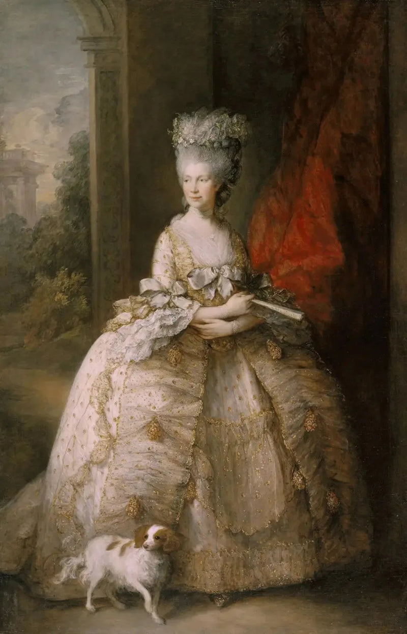 Królowa Charlotte (1744-1818) - Thomas Gainsborough