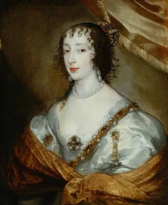 Królowa Henriette Marie (1609–1669) - Antoine van Dyck