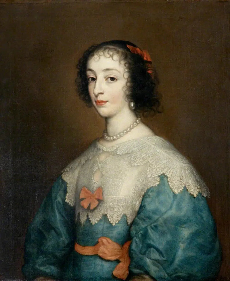 Królowa Henriette Marie (1609–1669) - Antoine van Dyck