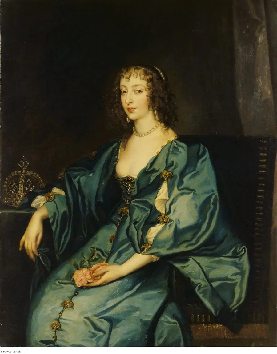 Królowa Henriette Marie - Antoine van Dyck