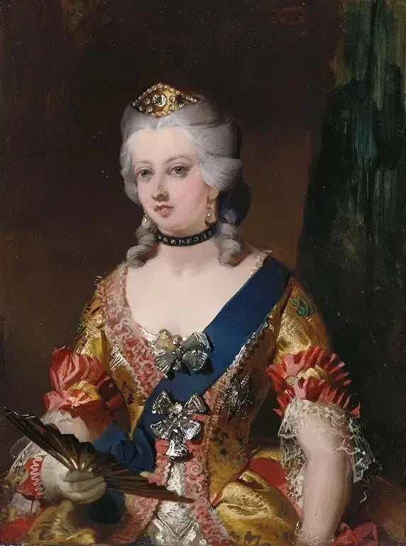 Królowa Wiktoria (1819-1901) w kostiumie fantazyjnym - Edwin Henry Landseer