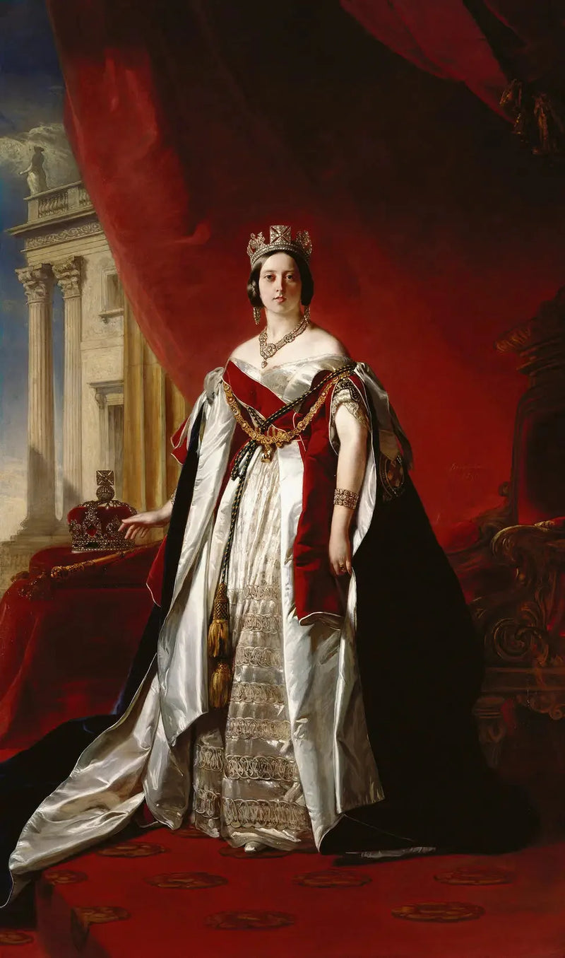 Królowa Wiktoria (1819-1901) - Franz Xaver Winterhalter