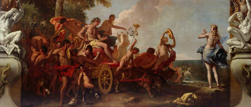 Spotkanie Bachusa i Ariadny - Sebastiano Ricci