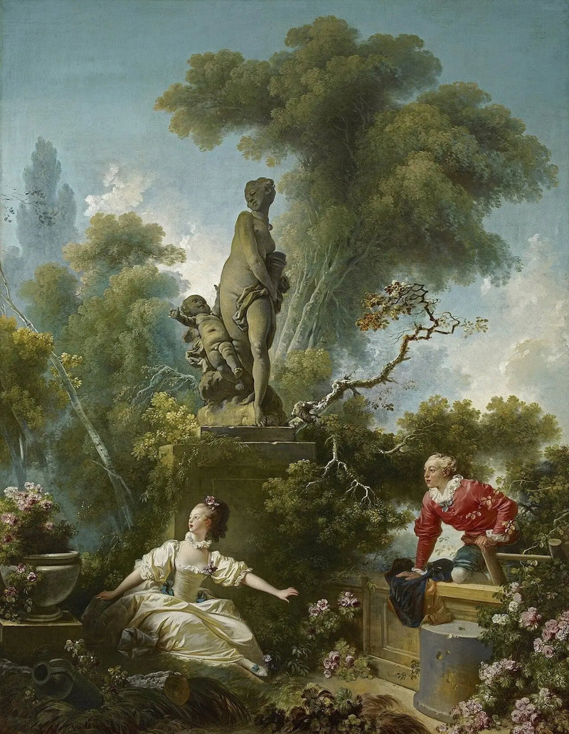 Spotkanie - Jean-Honoré Fragonard
