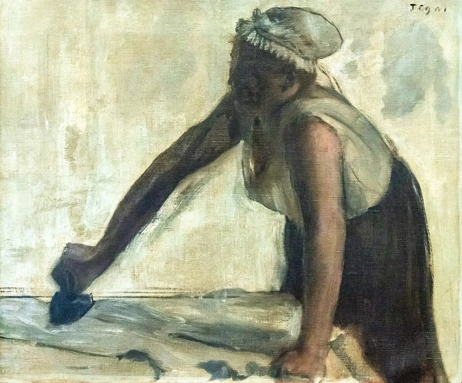 Pracująca przy oknie - Edgar Degas