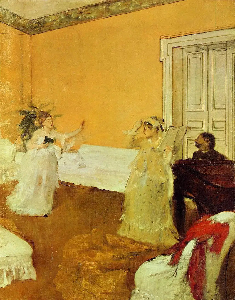 Powtórzenie śpiewu - Edgar Degas