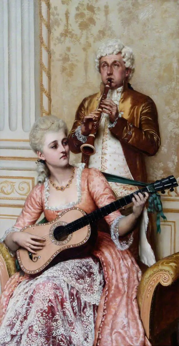 Powtórzenie - Edmund Blair Leighton