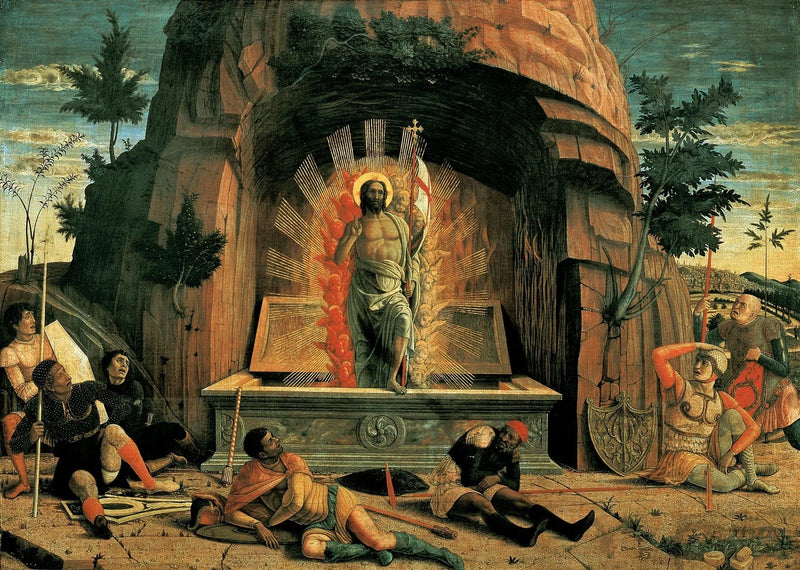 Zmartwychwstanie - Andrea Mantegna