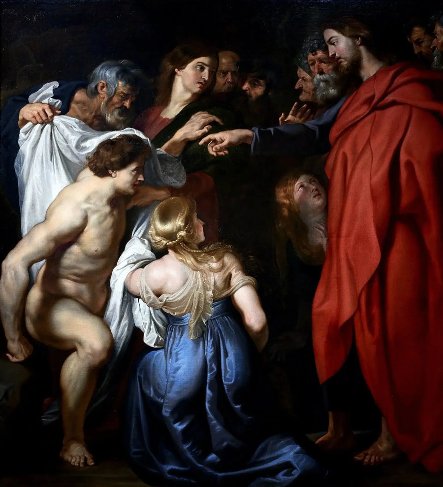 Zmartwychwstanie Łazarza - Peter Paul Rubens