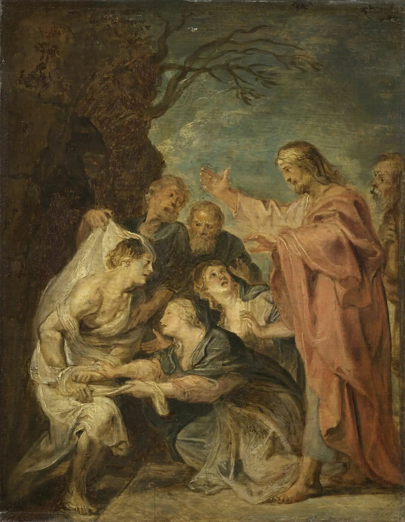 Zmartwychwstanie Łazarza - Peter Paul Rubens