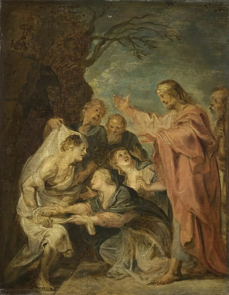 Zmartwychwstanie Łazarza - Peter Paul Rubens