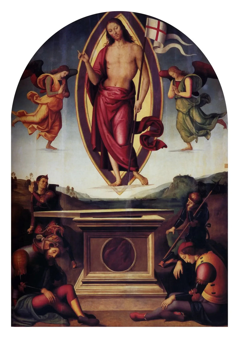 Zmartwychwstanie San Francesco al Prato - Pietro Perugino