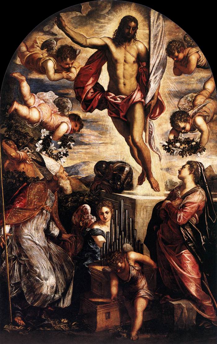 Zmartwychwstanie Chrystusa - Jacopo Tintoretto
