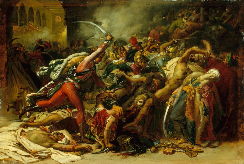 Rewolta w Kairze - Anne-Louis Girodet