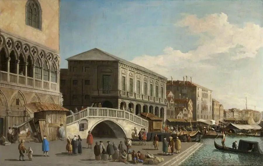 La Riva degli Schiavoni, Wenecja - Canaletto