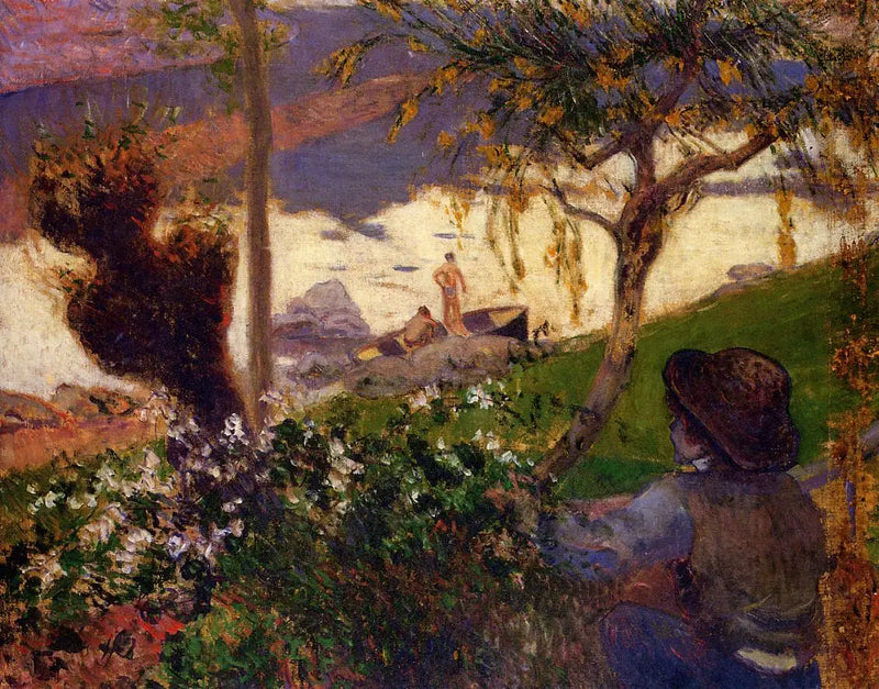 Biała rzeka - Paul Gauguin