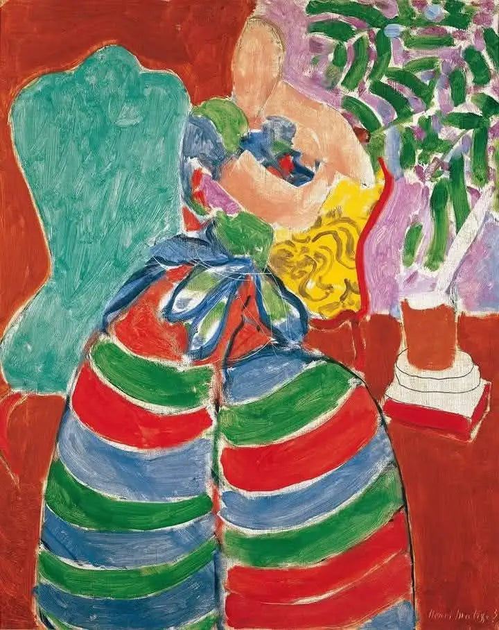 Pasiowana sukienka - Henri Matisse