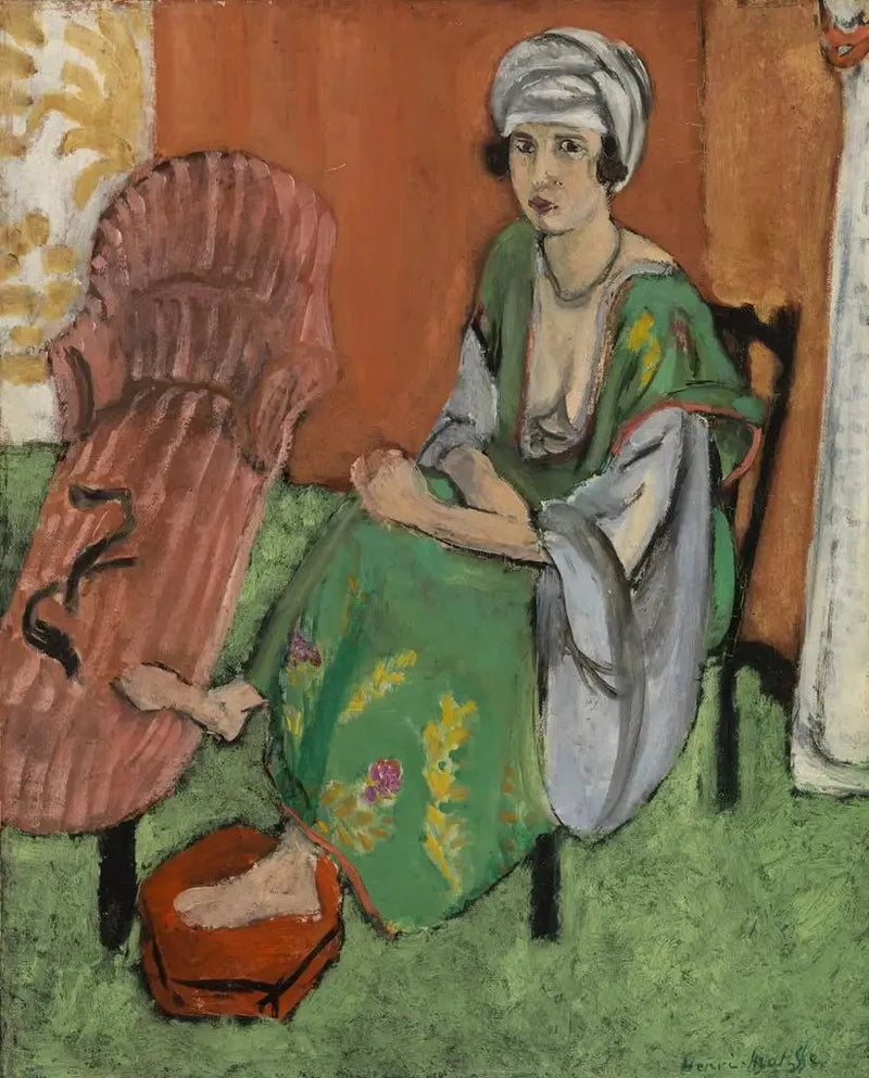 Zielona sukienka - Henri Matisse