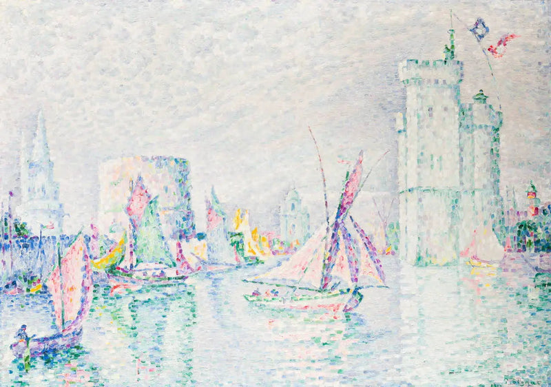 La Rochelle, wyjście z portu - Paul Signac