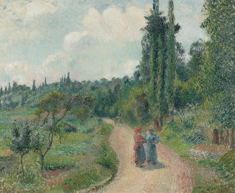 Droga do Osny - Camille Pissarro