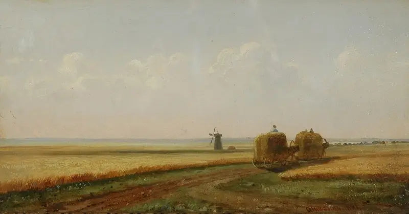 Droga w dolinie - Iwan Chichkin