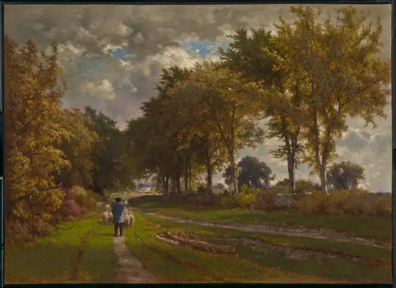 Droga z farmy - George Inness