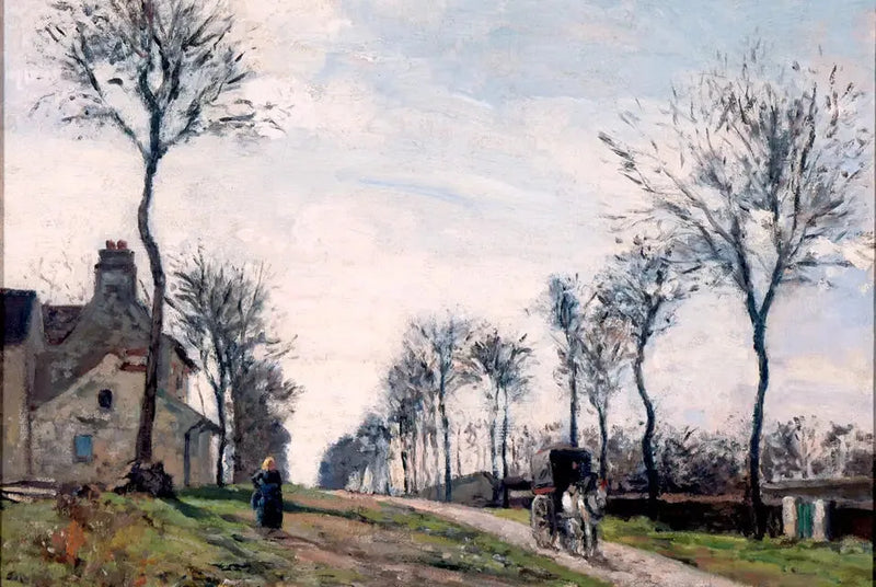 Droga do Marly - Camille Pissarro