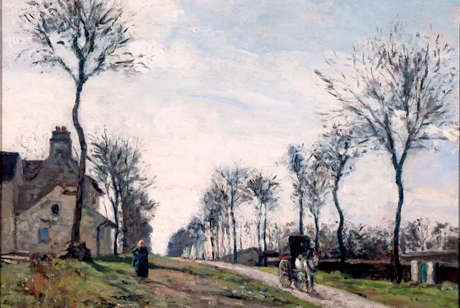 Droga do Marly - Camille Pissarro
