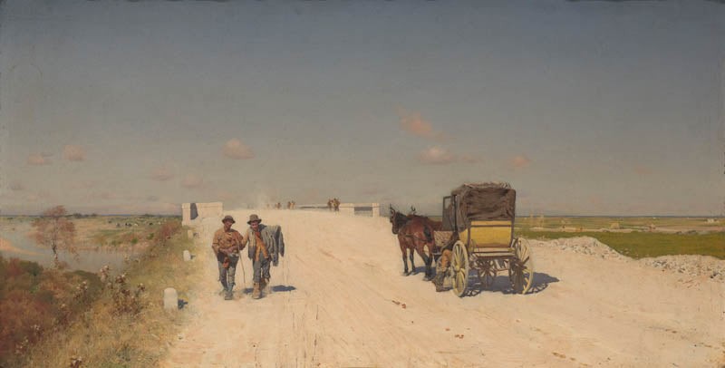 Droga z Neapolu do Brindisi - Giuseppe De Nittis