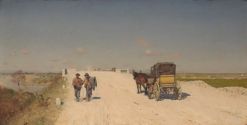 Droga z Neapolu do Brindisi - Giuseppe De Nittis