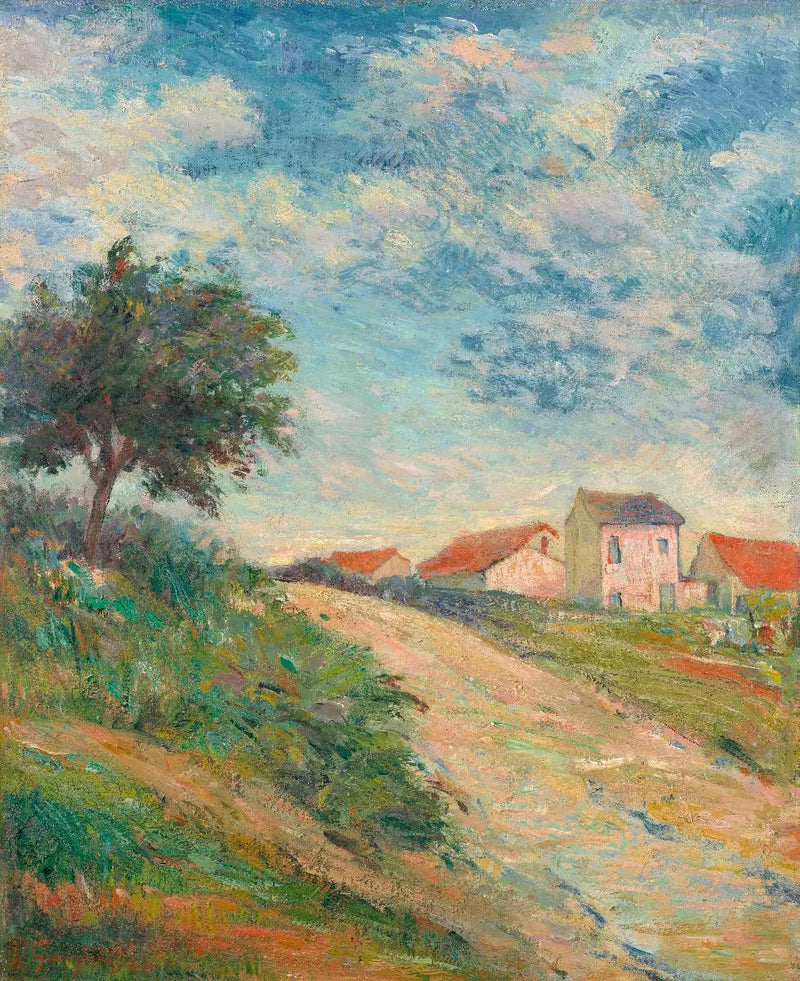 Wznosząca się droga - Paul Gauguin
