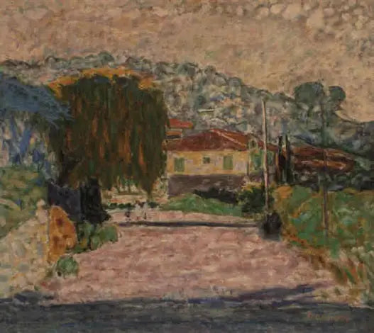 Różowa droga - Pierre Bonnard