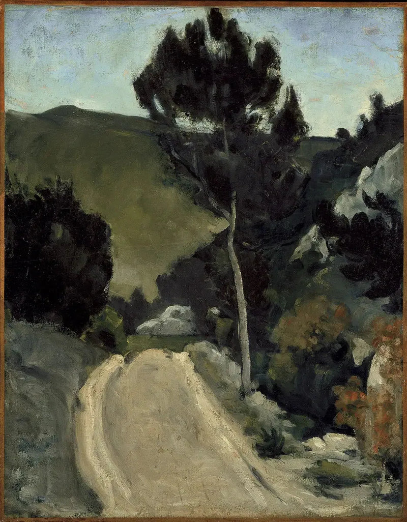 Kręta droga w Prowansji - Paul Cézanne